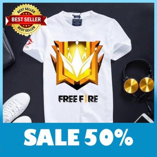 HOT- [Đủ size] Áo Free Frie cotton màu trắng chất cực đẹp logo Rank Đại Kiện Tướng - áo sale sốc / uy tín chất lượng