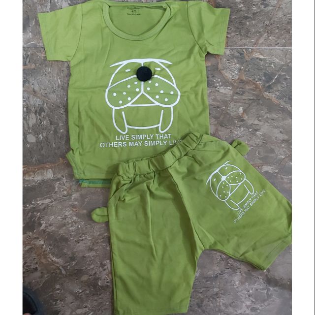 Xả kho -bộ cotton bé trai