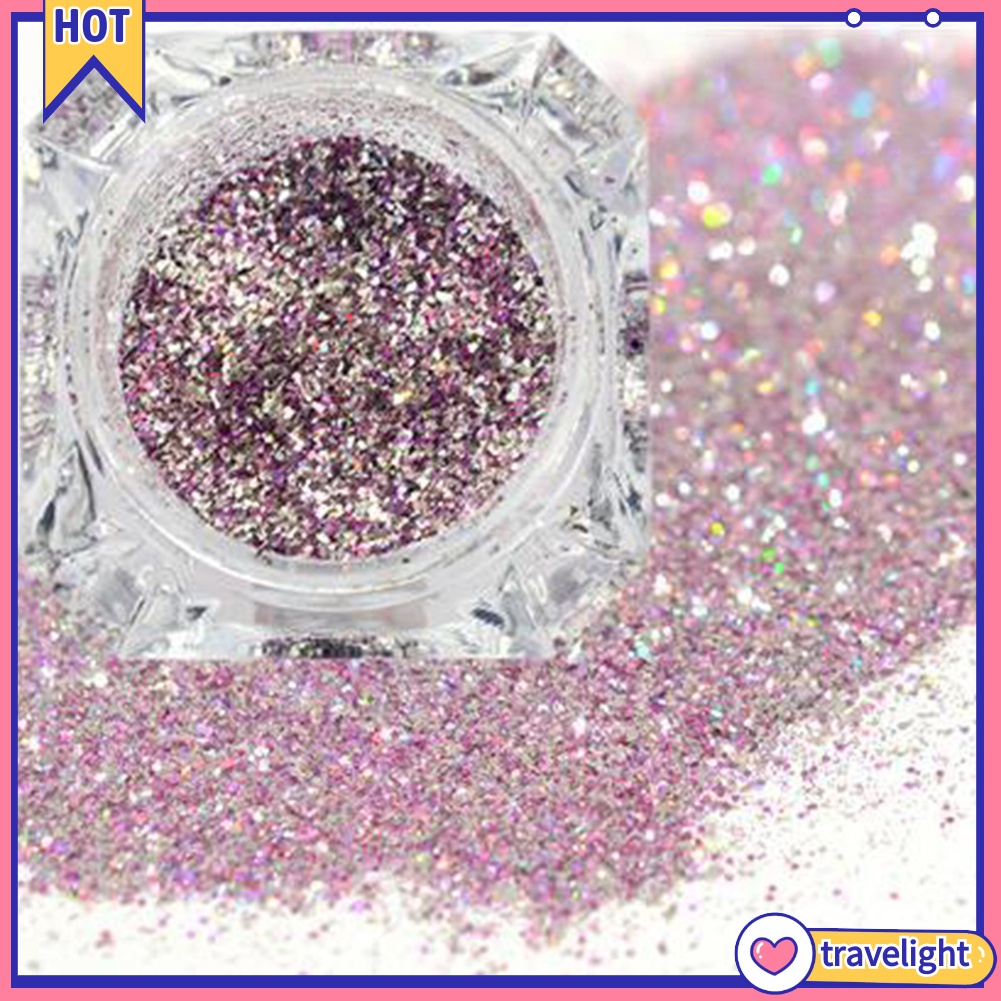 Hộp sequin lấp lánh dùng để trang trí móng nghệ thuật