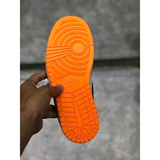 [ Gem Sneaker ] JORDAN 1 “Shattered Backboard” thấp cổ màu cam cá tính