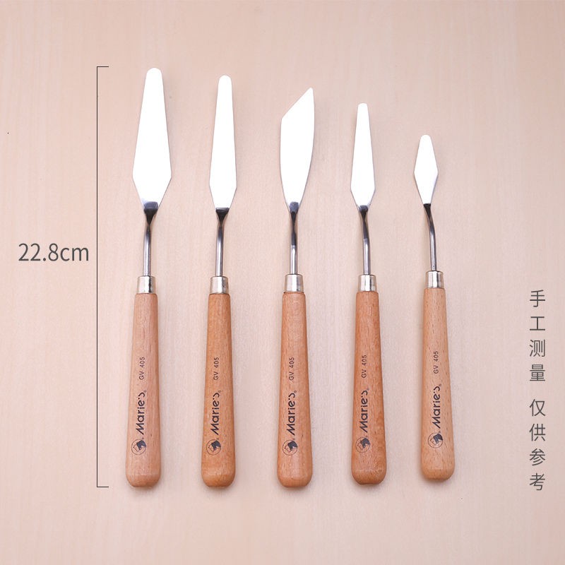 BỘ 5 CÁI BAY VẼ TRANH CAO CẤP MARIE'S (BAY ĐỦ DÁNG, CÓ ĐỘ DẺO DỄ KIỂM SOÁT)
