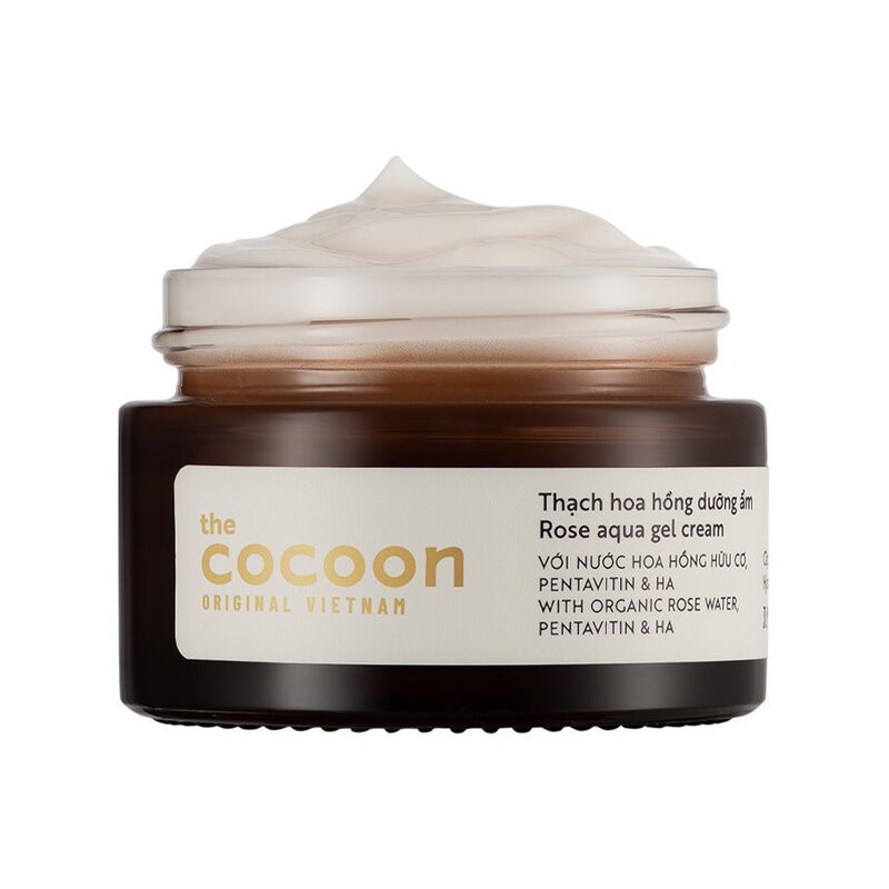 Thạch Hoa Hồng Dưỡng Ẩm Cocoon Rose Aqua Gel Cream mini & full size 30 - 100ml - Khongcoson | BigBuy360 - bigbuy360.vn