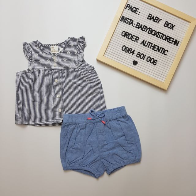 Set áo + quần denim