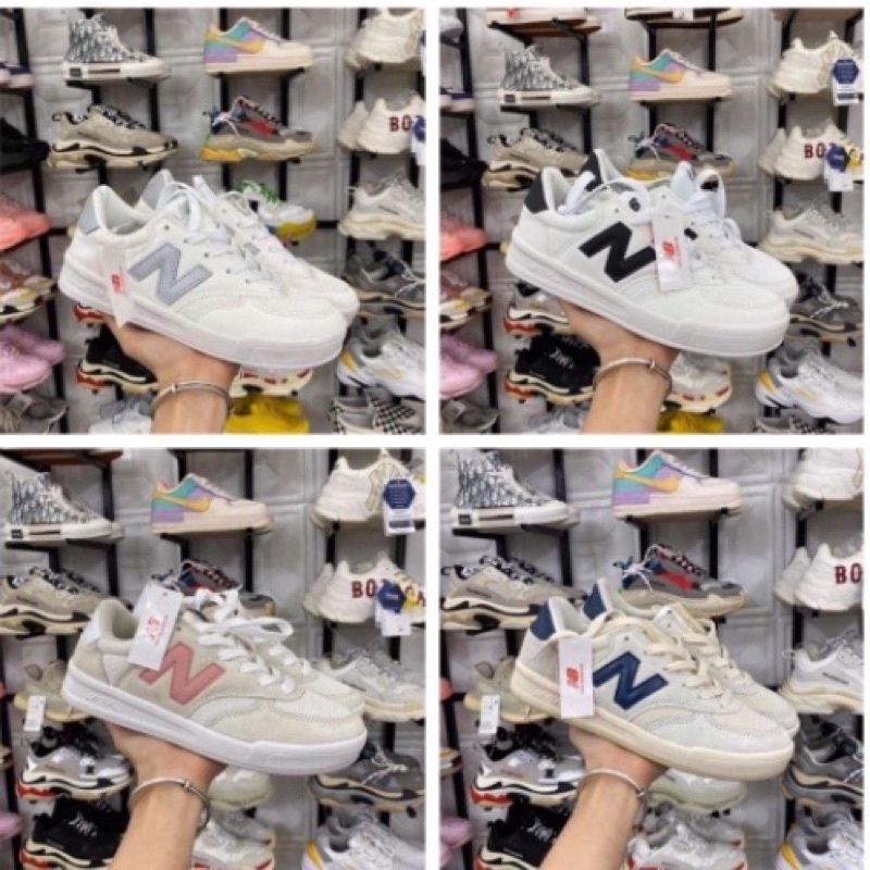 Giày Thể Thao Sneaker NB 300 crt v1 newbalen 300 Nb n Hồng, N xanh than, N bạc, N đen ảnh thật+freeship