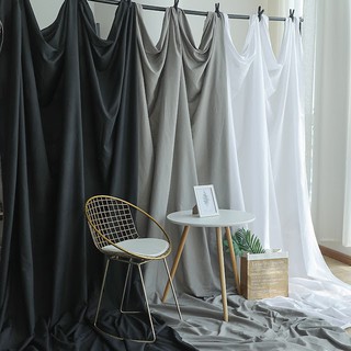 Vải phông nền chụp ảnh mẫu lookbook đồ thời trang và livestream bán hàng khổ lớn - (Đen, Trắng, Xám) - Cam7Studio