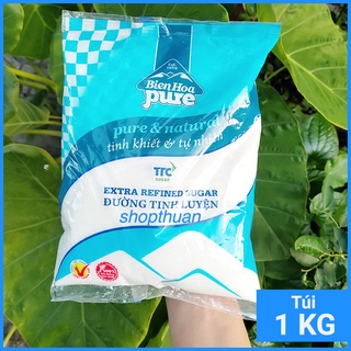 Đường biên hòa pure túi 1kg - nsx 25.8.21 - hsd 36 tháng - ảnh sản phẩm 2