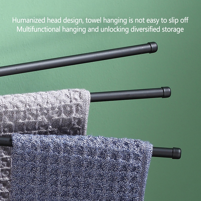 Giá Đỡ Treo Khăn Tắm Nhiều Tầng Chống Thấm Nước Có Thể Gấp Gọn Tiện Dụng