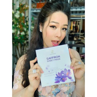 Mặt nạ Nhật Kim Anh Laura Sunshine Saffron Sheet Mask (Hộp 5 cái)