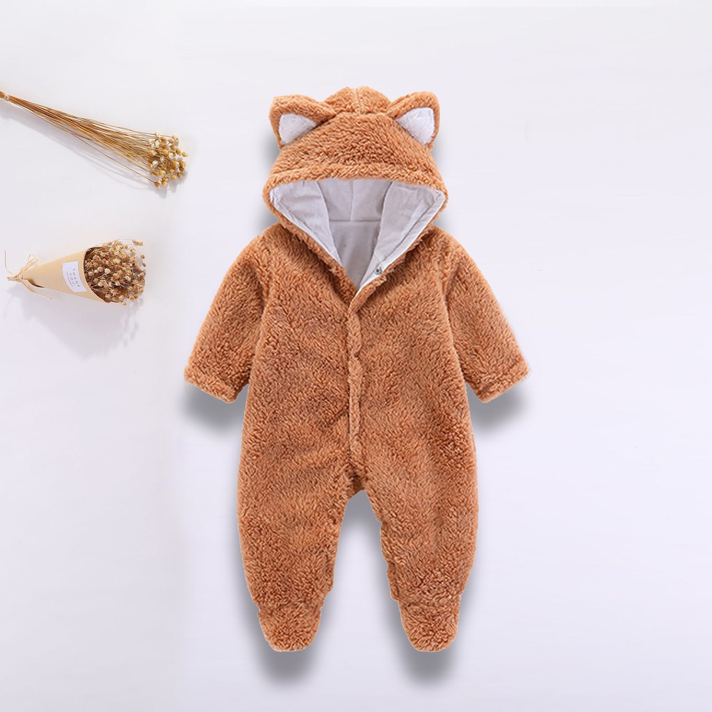 Body bông Body lông ủ ấm cho bé 0-12 tháng Hàng cao cấp xuất khẩu Châu Âu SLD31