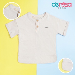 Áo cộc tay cho bé trai DEROSA KIDS cho bé 9 tháng-3 tuổi ASBB437A