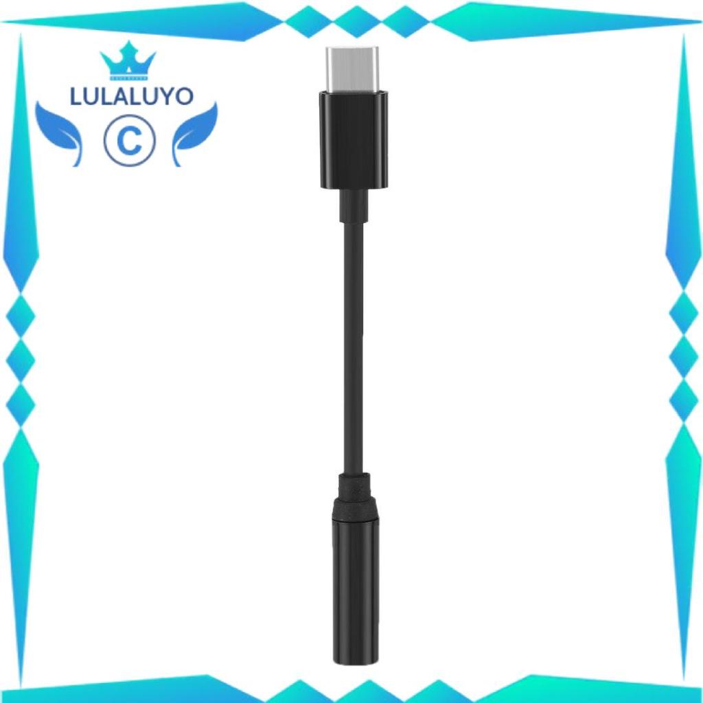 Mini Type-C To 3.5mm Earphone Cable Adapter Usb 3.1 TypeC Male To 3.5 AUX .lu