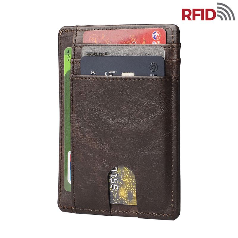 Ví Đựng Thẻ RFID Siêu Mỏng Phong Cách Doanh Nhân