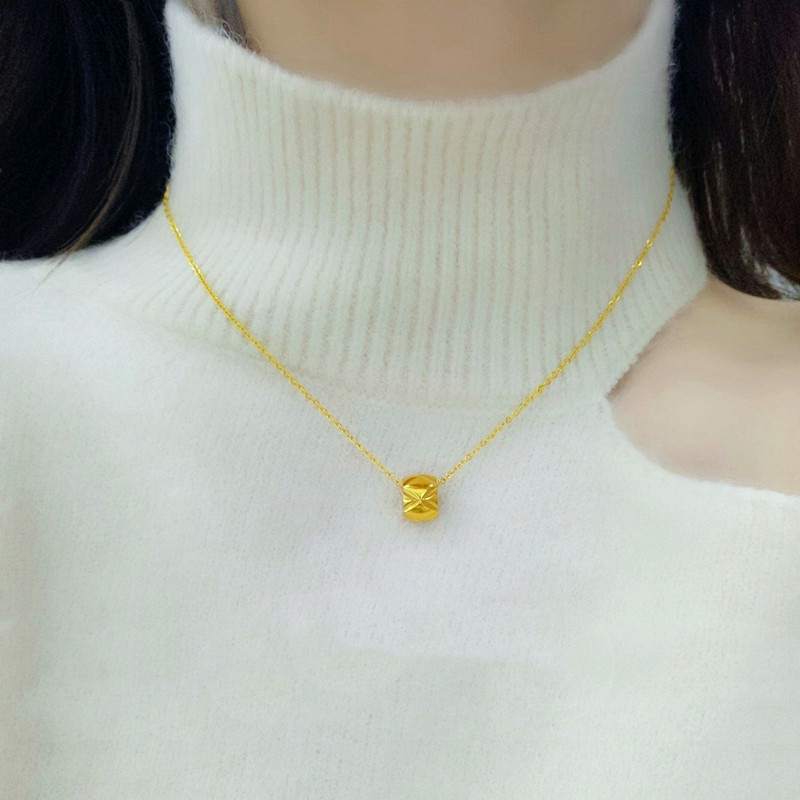 dây chuyền vàng nữ Vòng cổ titan nữ đẹp cao cấp không gỉ phụ kiện trang sức