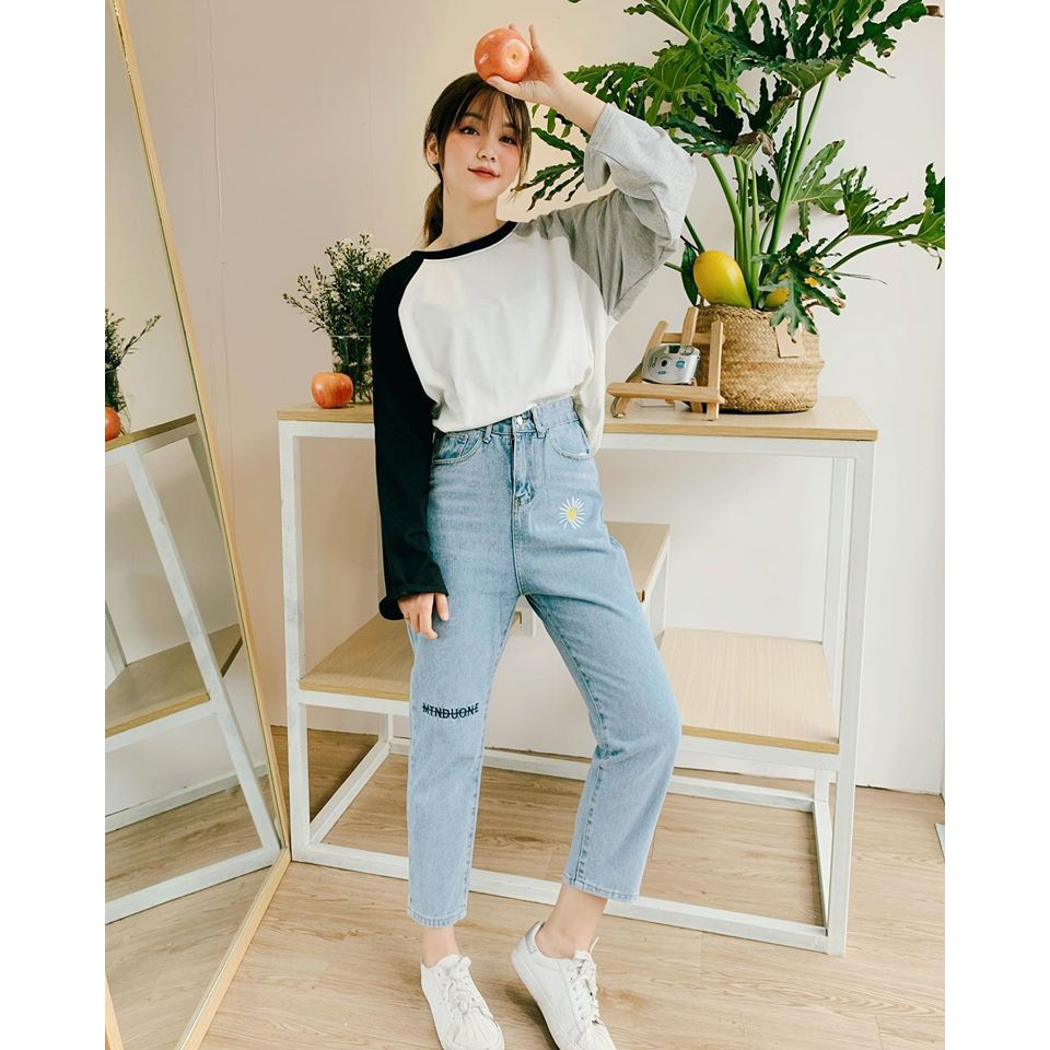 SET (có tách lẻ): CHUN TOP + DAISY JEANS