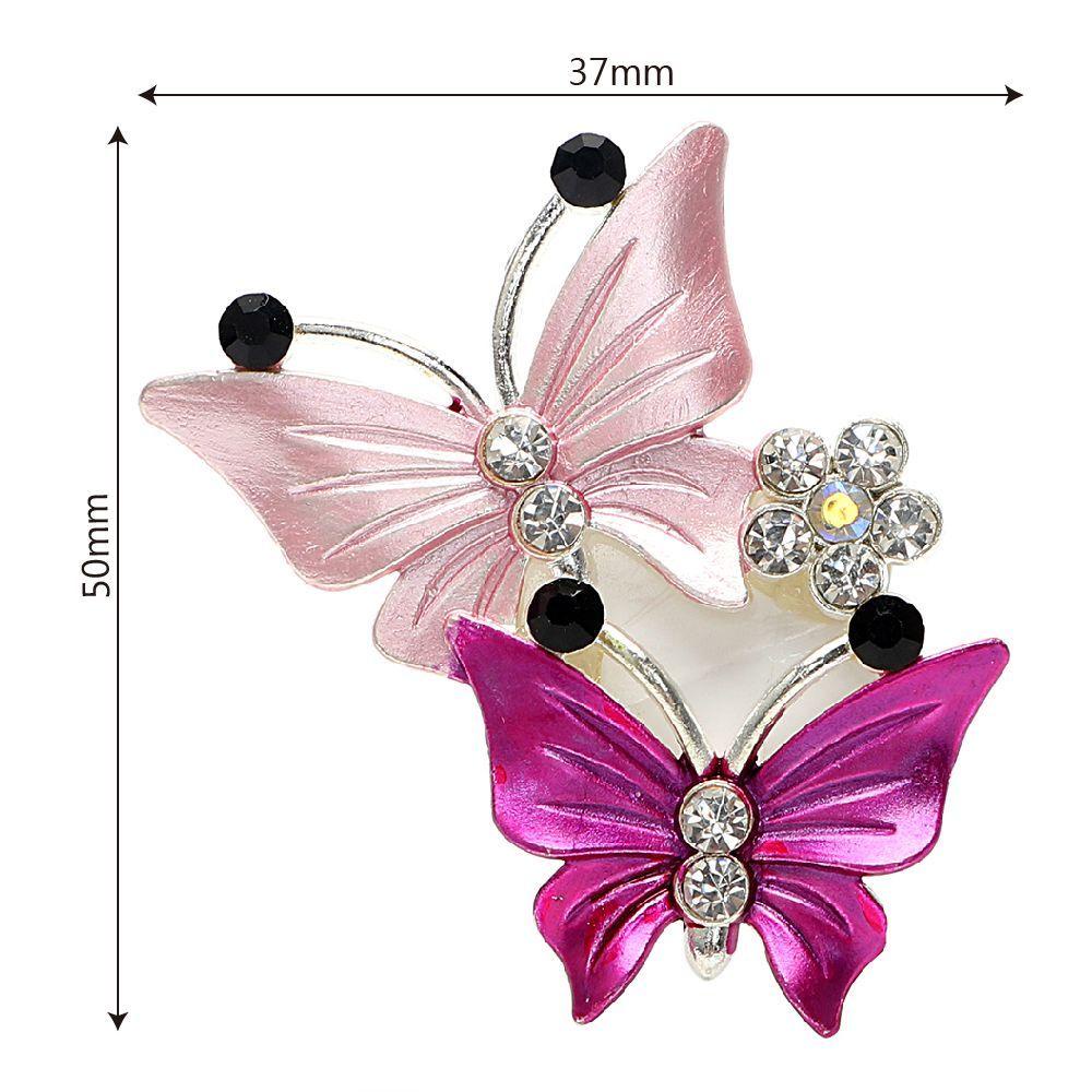 Kẹp Khuếch Tán Nước Hoa Hình Bướm Tự Nhiên Gắn Điều Hòa Xe Hơi