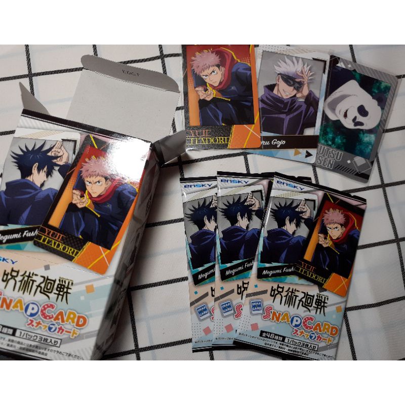 PACK CARD SNAPMIDE JUJUTSU KAISEN