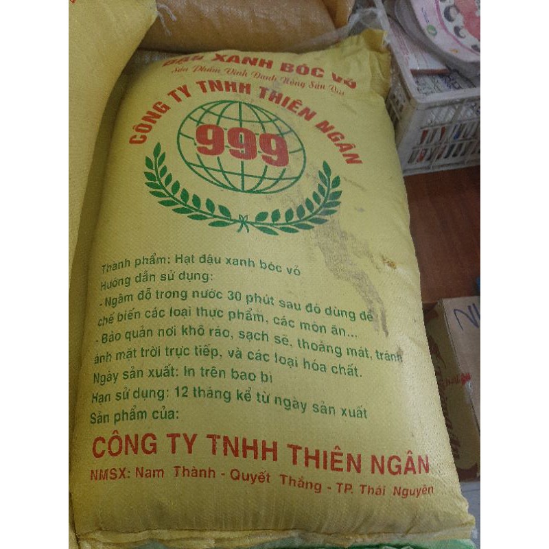 1 kg đậu xanh bóc vỏ loại 1