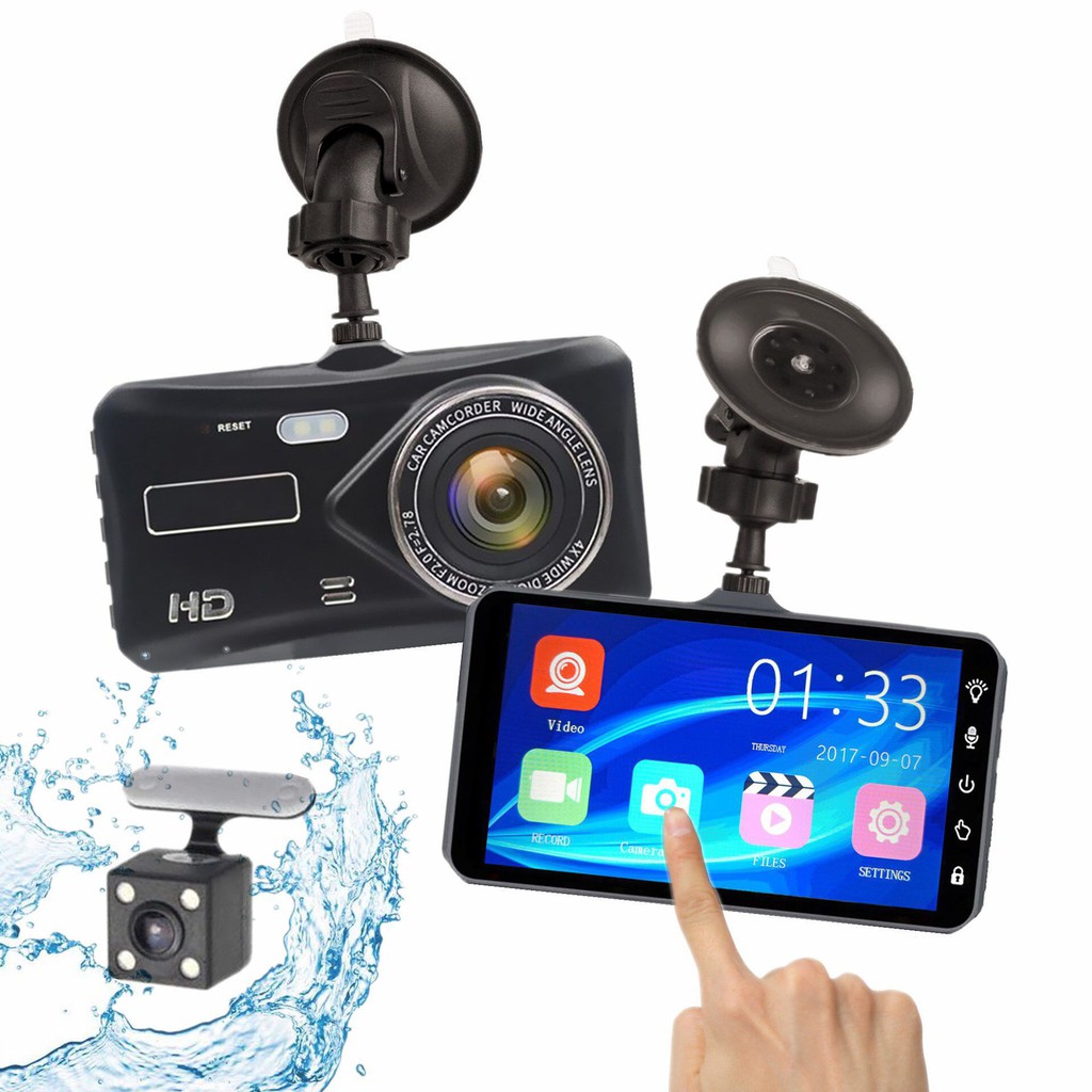 Camera hành trình A6 170 độ WIDE-ANGLE 6G LENS CAR CAMERA màn hình LCD 4.0'' Chất lượng hình ảnh 1080P | BigBuy360 - bigbuy360.vn