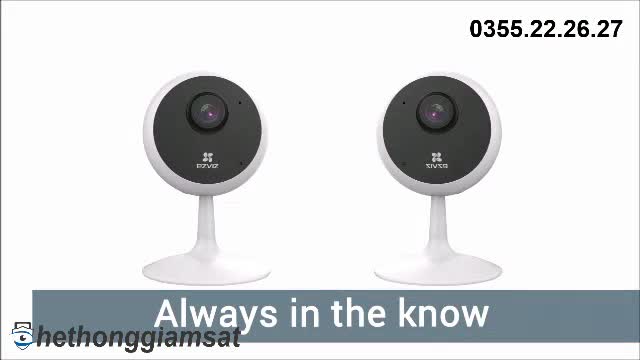 Camera IP Wifi EZVIZ C1C 1080P, C1C-B 1080P H.265 Phiên Bản 2021, C1C 720P - Chính Hãng, Bảo Hành 24 Tháng | BigBuy360 - bigbuy360.vn