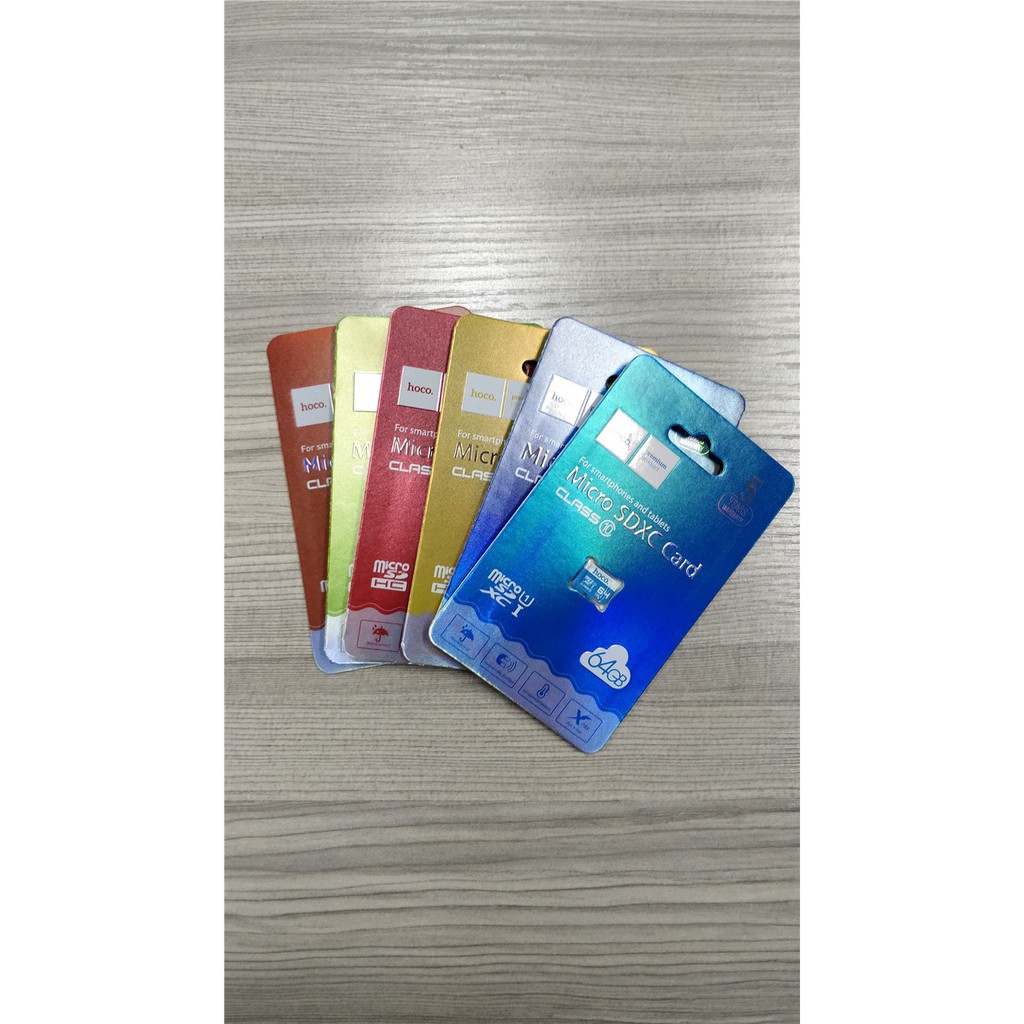 Thẻ Nhớ Micro SD Hoco Class 10 Dung Lượng 64GB 32GB 16GB 8GB 4GB - Tốc Độ Đọc 40-95Mb/s - Bảo Hành 5 Năm | BigBuy360 - bigbuy360.vn