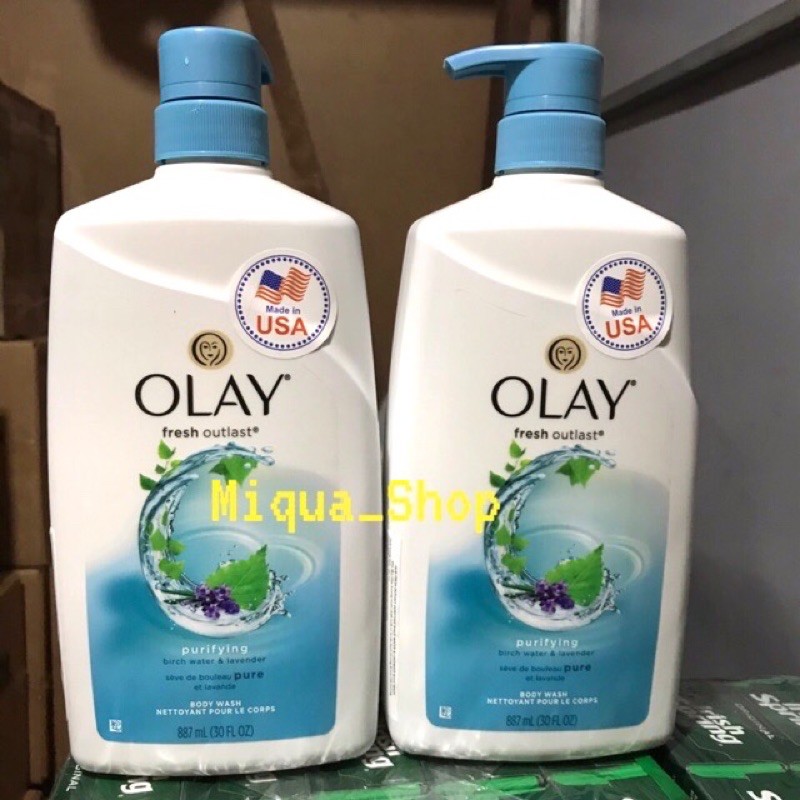 Sữa tắm Olay Fresh Outlast Body Wash 887ml USA | BigBuy360 - bigbuy360.vn