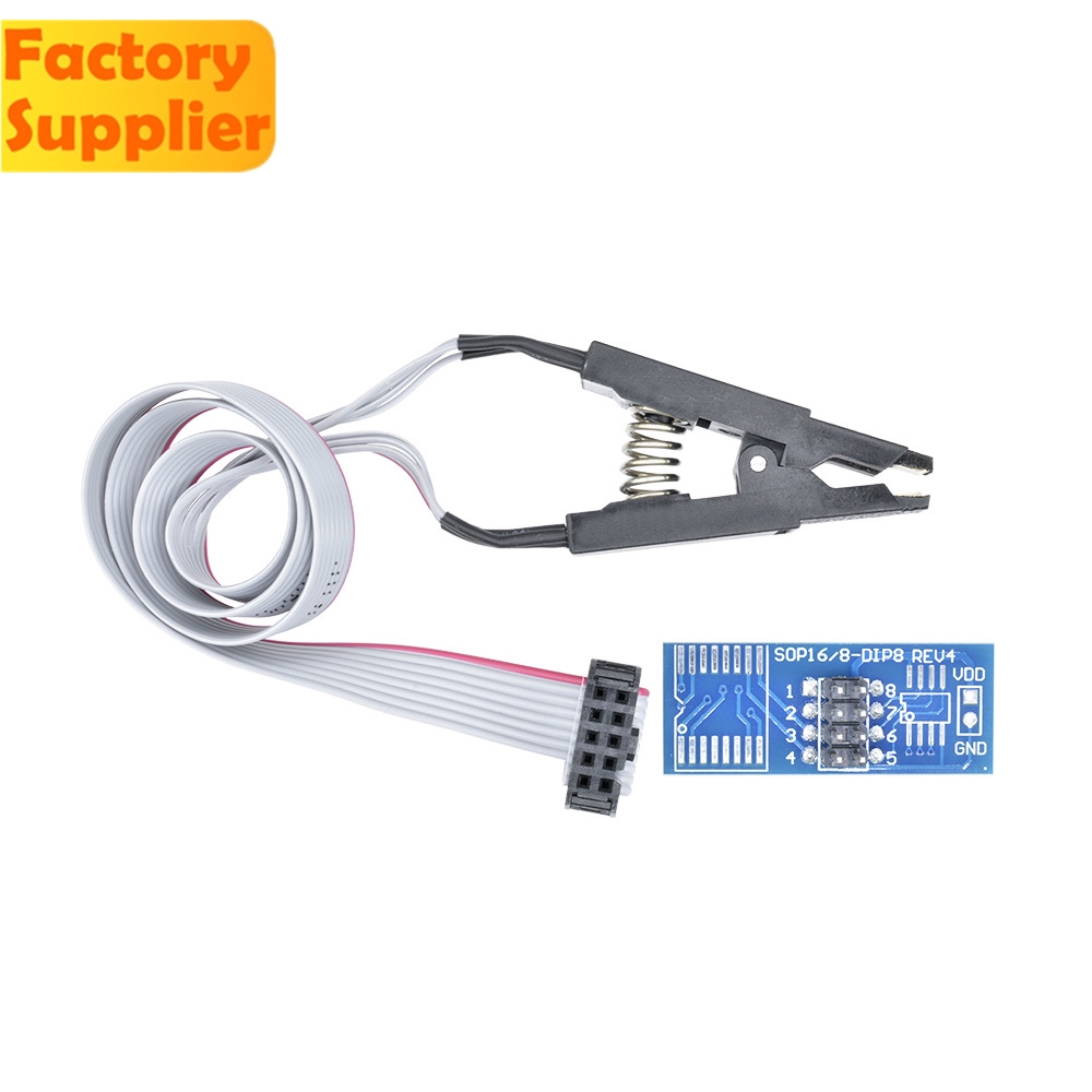 Chip Kiểm Tra Linh Kiện Điện Tử Soic8 Sop8 Sop Cho for arduino 24 25 93 Programmer
