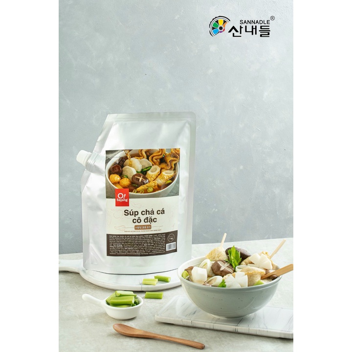 1Kg Soup chả cá cô đặc Hàn Quốc