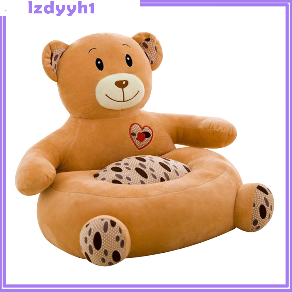 JoyDIY Kids Sofa Seat Cover Armchair Animal Shape Baby Bean Bag Cover 