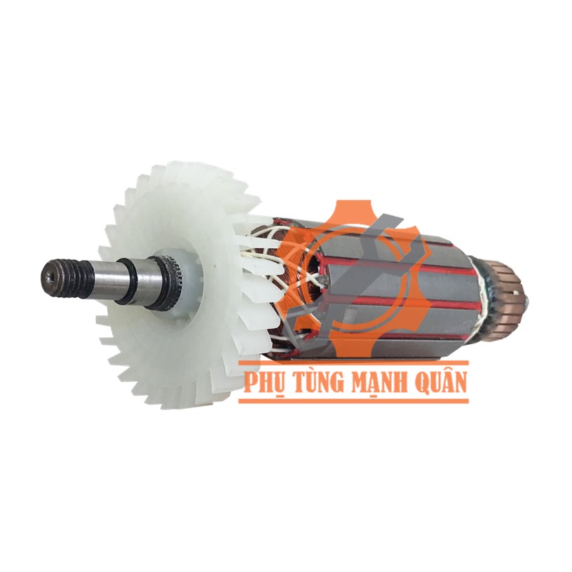 rotor/ruột máy mài Crown đĩa 125mm tặng kèm chối than cao cấp