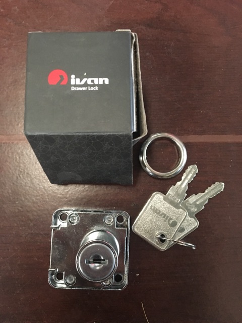 Ổ khoa tủ drawer lock ivan