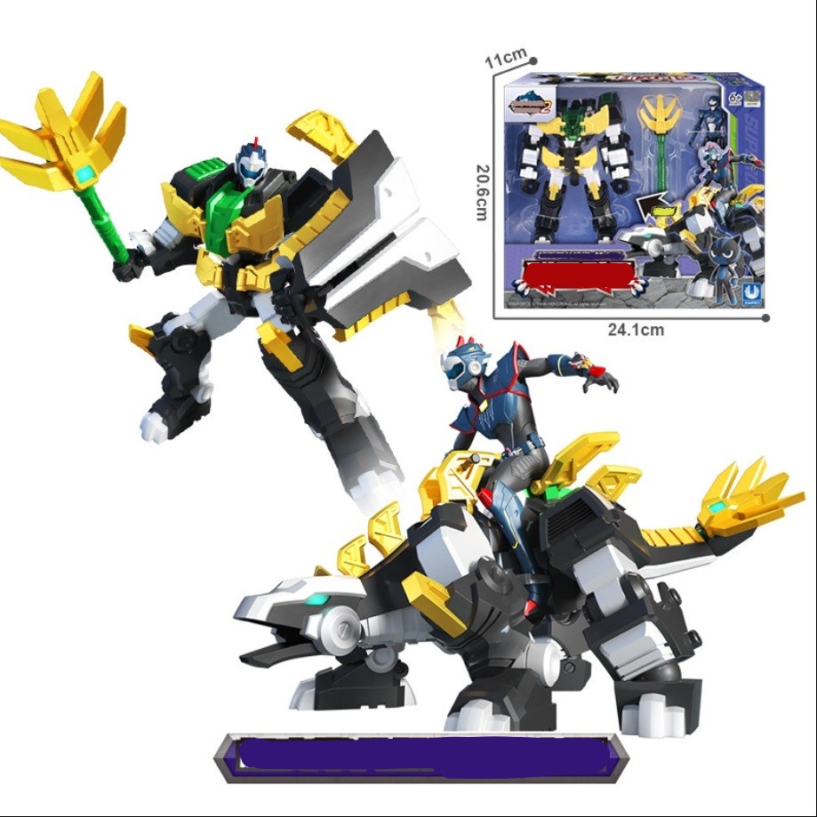 Đồ chơi Miniforce Super Dino Power 2 Biệt đội siêu nhân nhí (hàng chính hãng) - Stego băng giá và Leo - mã 8630