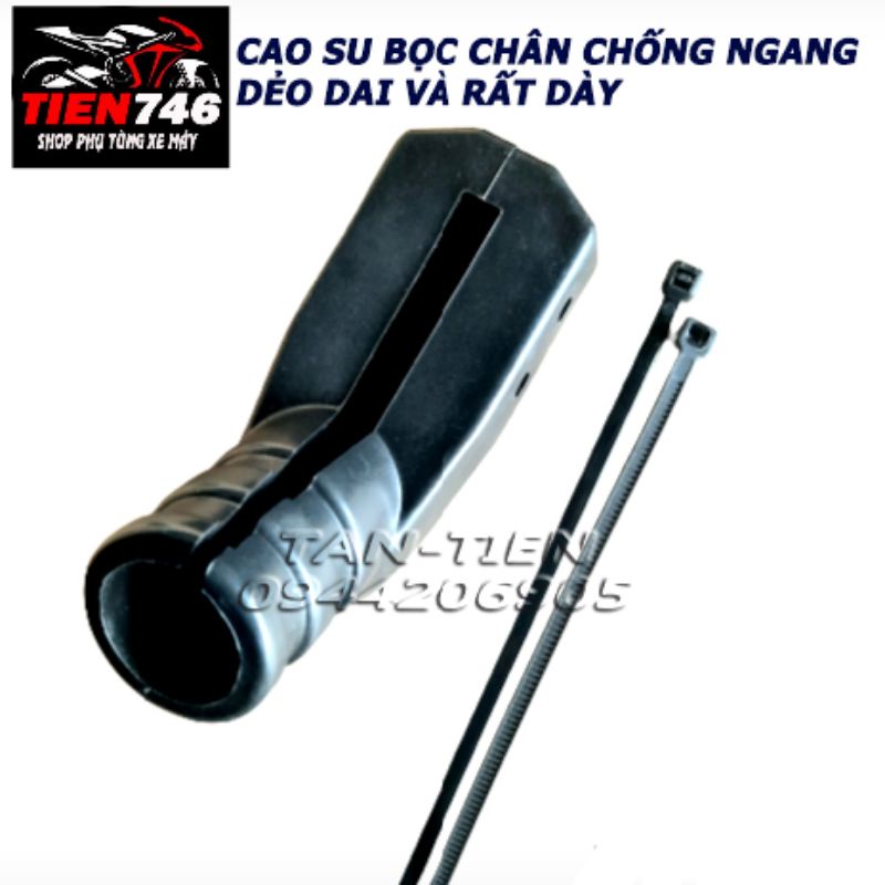 Cao su bọc chân chống ngang, Chống trầy xước nền nhà gạch men, An toàn cho đôi chân của bạn.