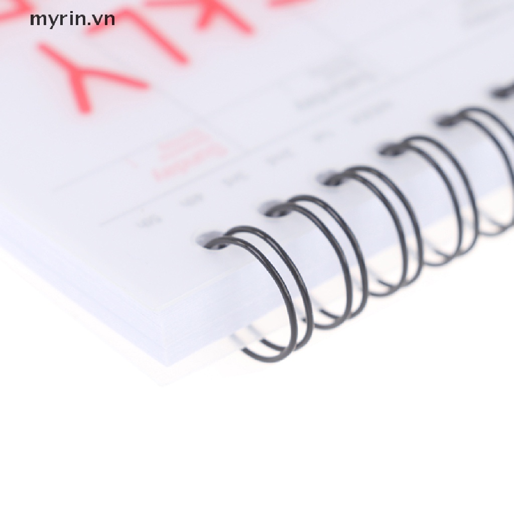 Sổ Ghi Chép Kế Hoạch Hàng Tuần Agenda 2021 2022