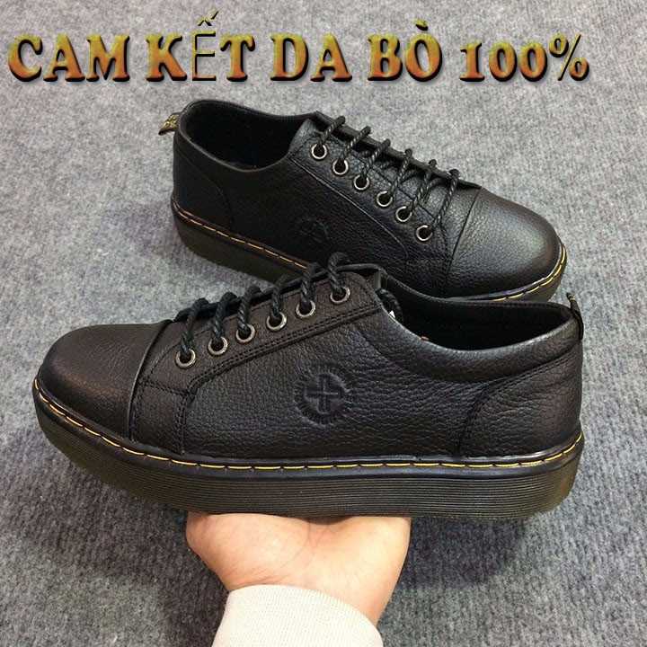 [siêu phẩm] Giày nam doc da bò thật-BH 1 NĂM