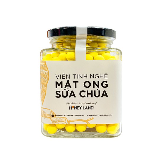 Viên tinh nghệ mật ong sữa chúa 250g Honeyland | BigBuy360 - bigbuy360.vn
