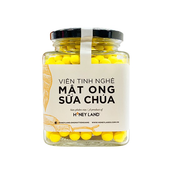 Viên tinh nghệ mật ong sữa chúa 250g Honeyland