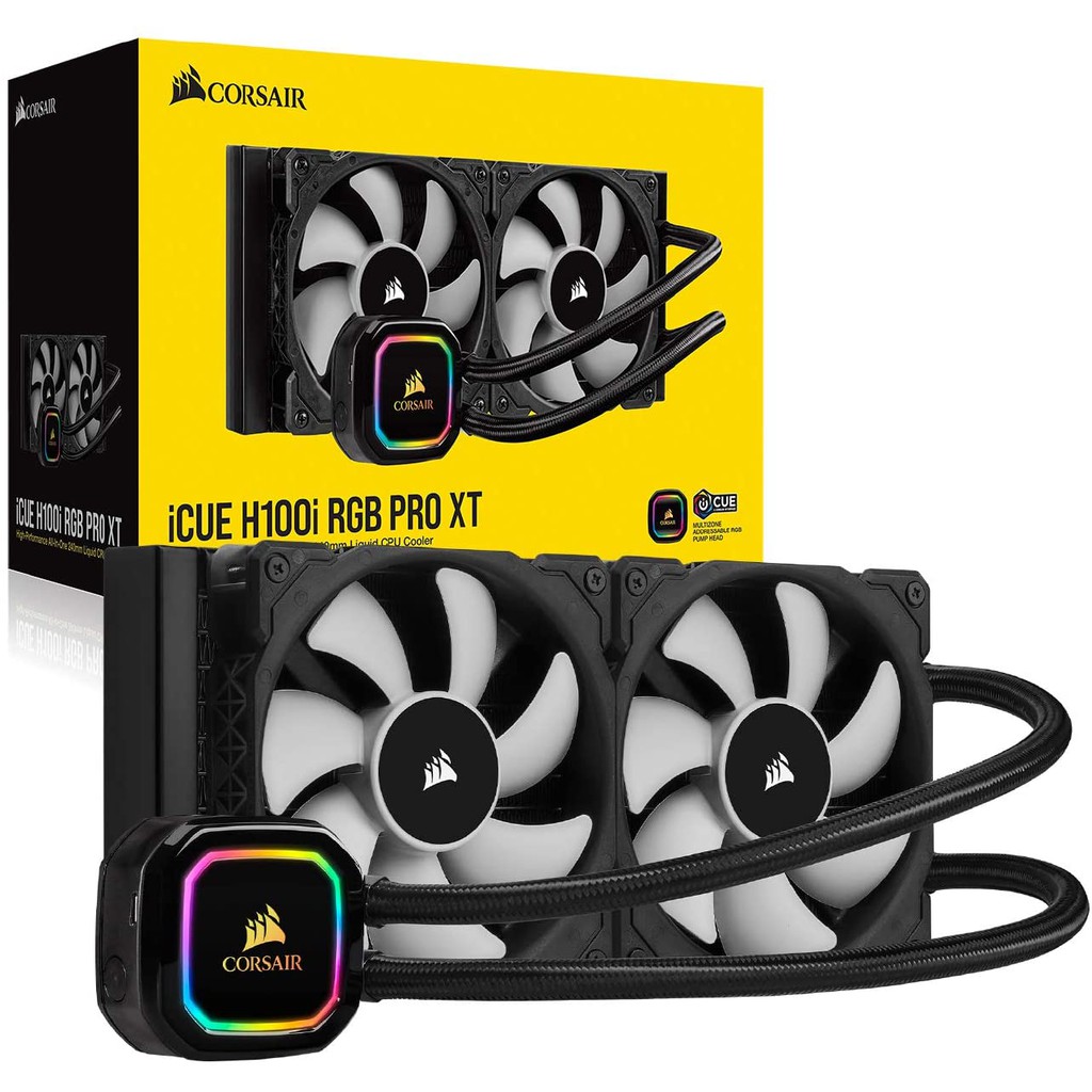 Corsair H100i RGB PRO XT Tản nhiệt nước - Bảo hành 2 năm chính hãng