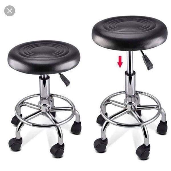 Ghế múi đôn hơi Spa, Ghế kỹ thuật viên phun xăm, Ghế nâng hạ có tựa dùng trong Spa, TMV