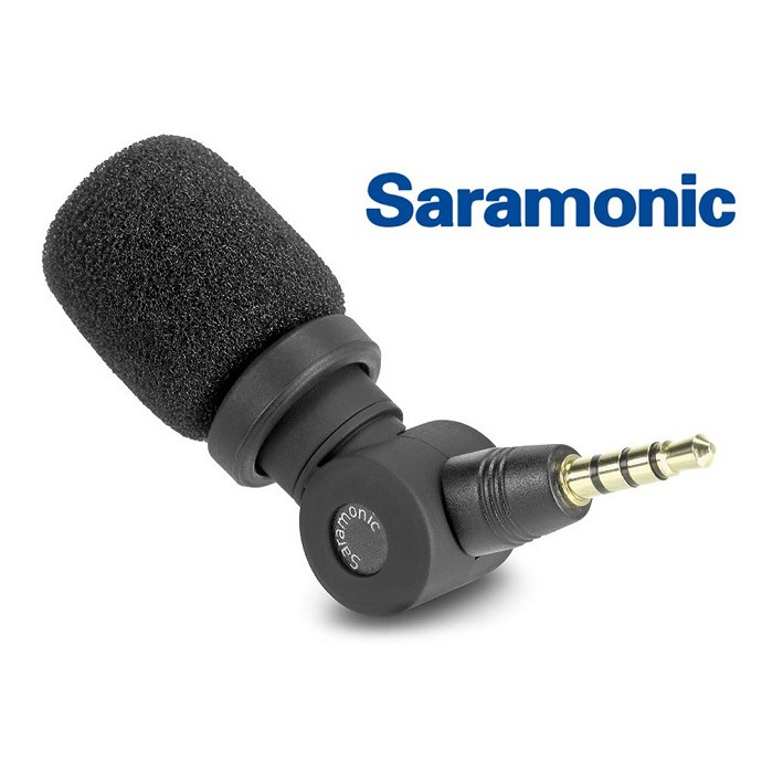 Micro thu âm Saramonic smartmic cho smartphone