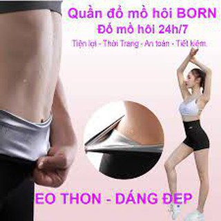 { HÀNG HÓT } Quần Giảm Mỡ Bụng Giảm Eo Đổ Mồ Hôi Dài Đùi Lửng sinh nhiệt tan mỡ hiệu quả hơn khi tập Gym và Thể thao T01