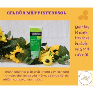 Sữa rửa mặt Pinetarsol Gel (Chiết suất nhựa thông) giảm kích ứng, ngứa rát 100ml