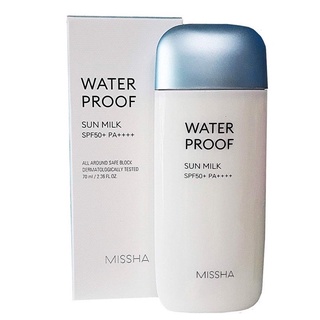 Kem chống nắng missha xanh ko thấm nước SPF50+ mẫu mới 2018