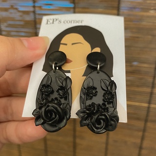 Khuyên tai đất sét nung Polymer Clay