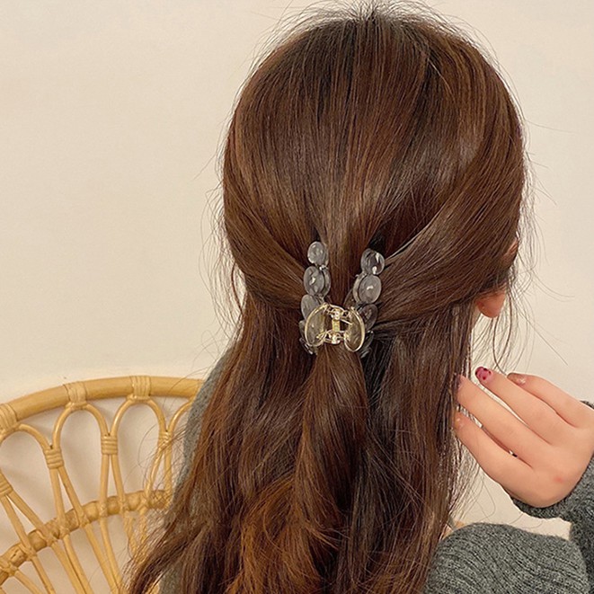 Kẹp Tóc Haimeikang Họa Tiết Hình Học Độc Đáo Phong Cách Hàn Quốc Cho Nữ
