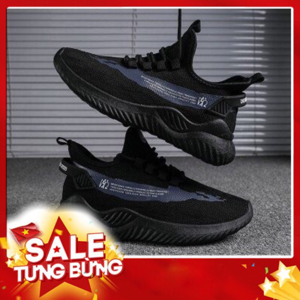 [𝙁𝙍𝙀𝙀𝙎𝙃𝙄𝙋] Giày Thể Thao Nam Nữ Pista09 Xanh Đen  Đế Cao Su Siêu Êm Chất Liệu Cotton Thoáng Khí Siêu Nhẹ