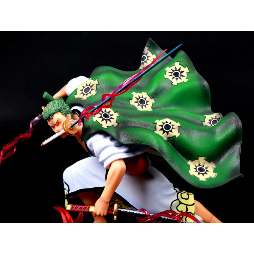 (Hết hàng) Mô hình One Piece - Mô hình Figure Santoryu Zoro Cỡ Lớn