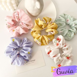 Cột tóc vải Scrunchies Hoa Lan buộc tóc BT09 siêu xinh
