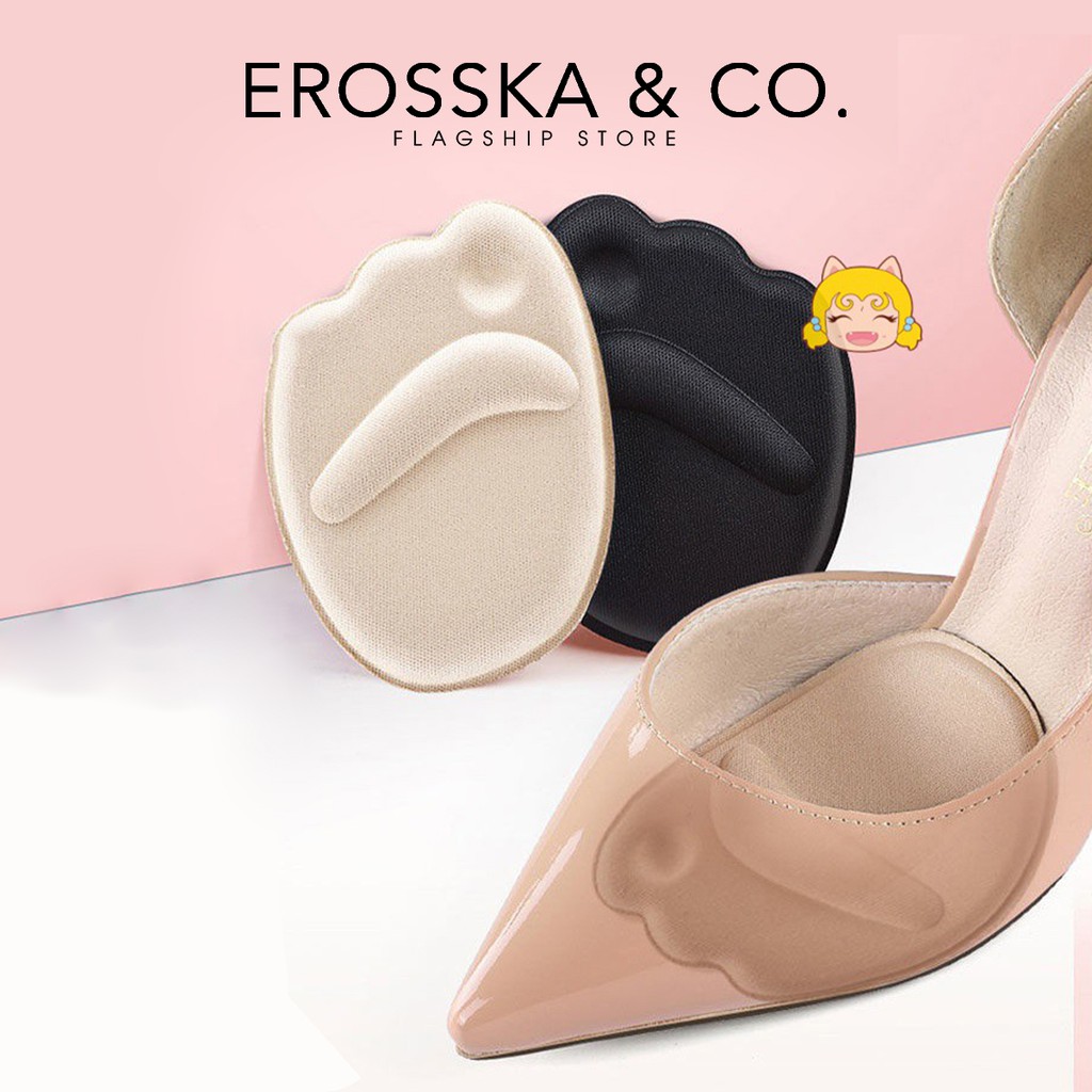 Lót giày cao gót Erosska siêu êm chân chống đau ngón chân thiết kế 4D _ AC002