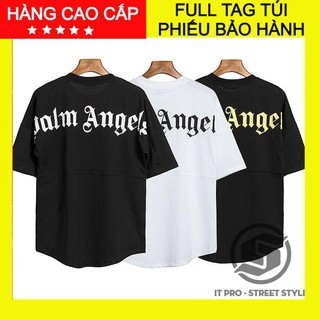 [Freeship - Hình Thật] Oversize tee Palm AGels, áo thun oversize palm ag cao cấp full tag túi