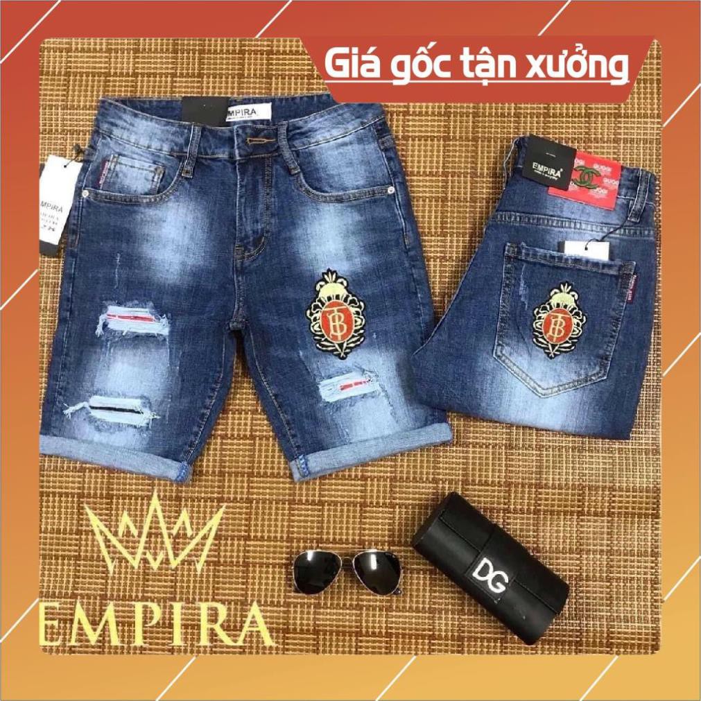 [ĐẸP HƠN NGƯỜI YÊU CŨ !!!] Quần short jean nam chất bò rách cao cấp hàn quốc đẹp giá rẻ TCS 992